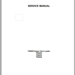 New Holland Tractor TS6000 TS6020 TS6030 TS6040 Service Manual73403956 1