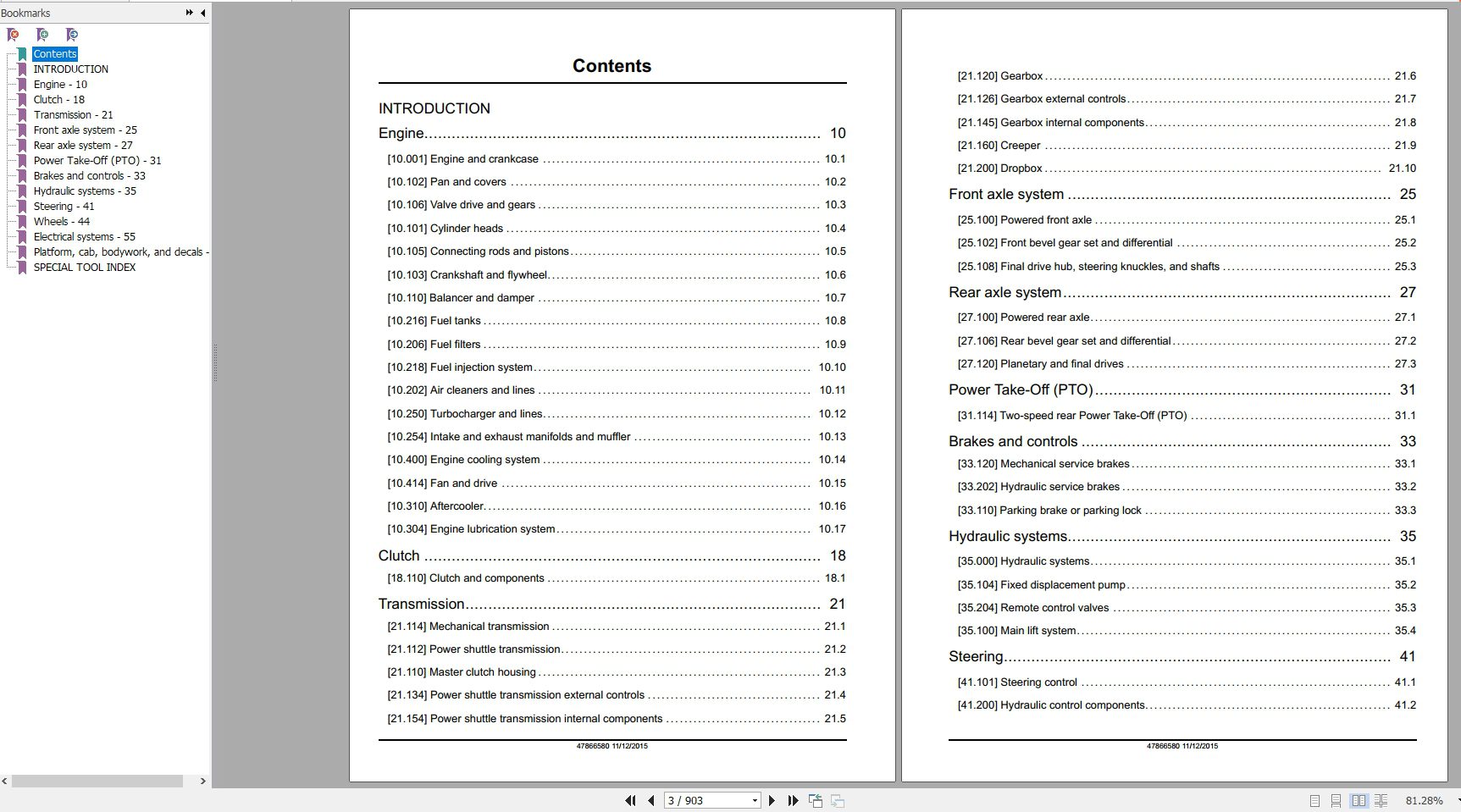 New Holland Tractor TT480 TT490 Service Manual47866580 2