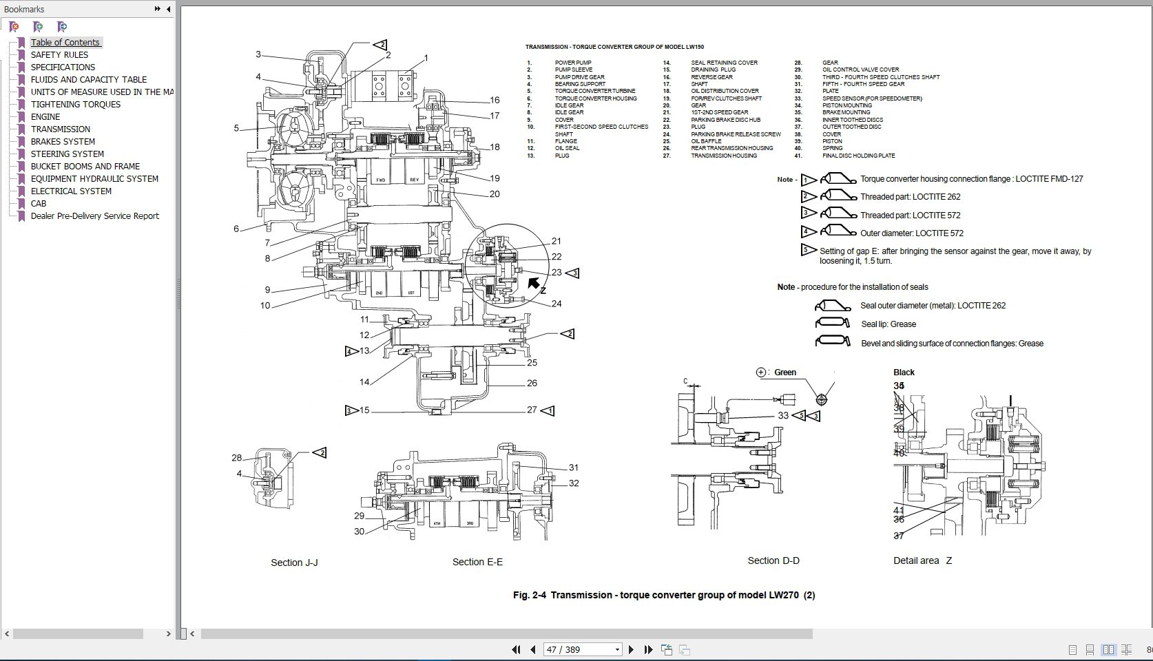 New Holland Wheel Loader LW270 Service Manual75131020R0 3