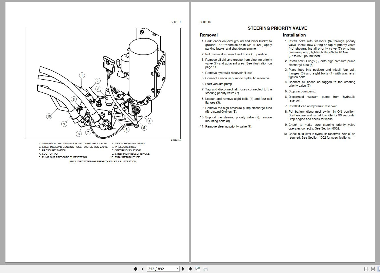 New Holland Wheel Loader W170C Service Manual47373612B 3