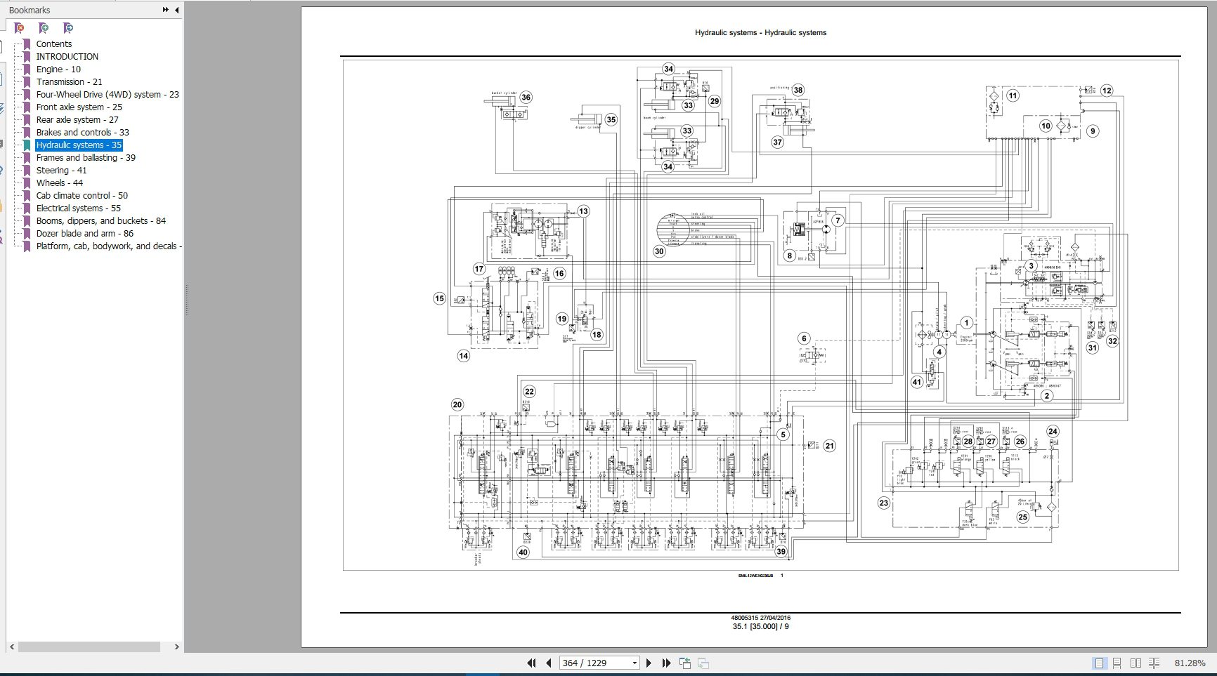 New Holland Wheeled Excavator WE210B Service Manual48005315 3