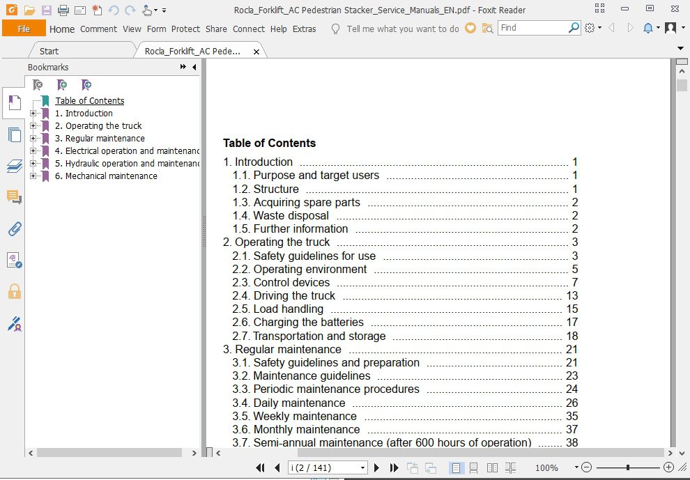 RoclaForkliftACServiceManuals 2