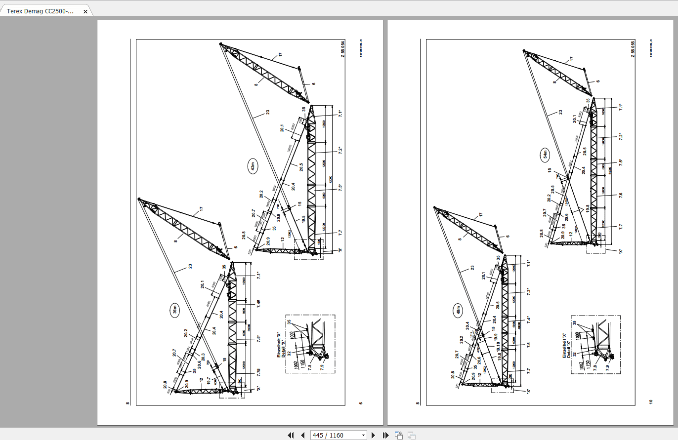 Terex Demag CC2500 1 CC2500 1 59084 Mounting Manual