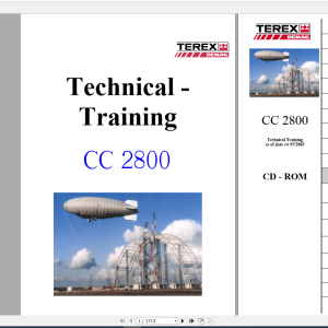 Terex Demag Crawler Crane CC2800 Technical Training 1