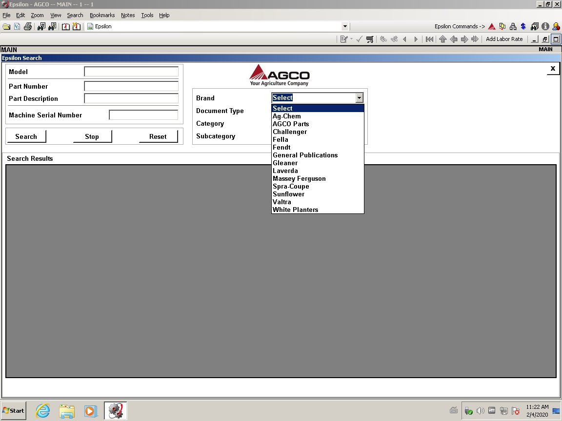 02 MenusAGCO AG Agricultural ALL Database EU UK Updated 012020