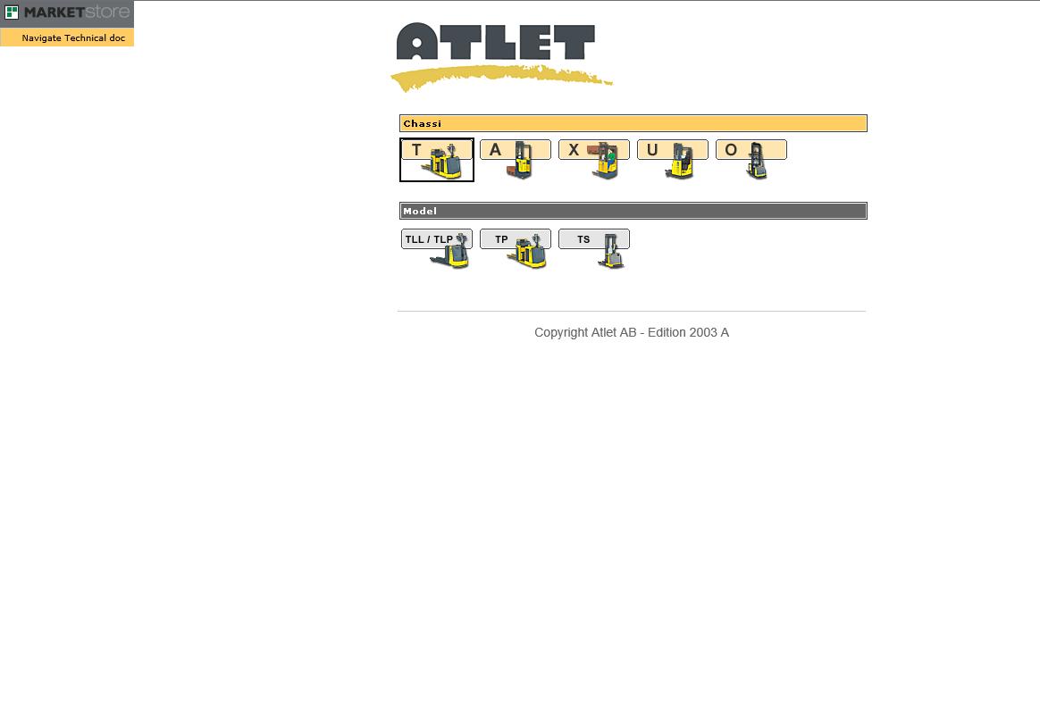 Atlet Forklift Series TAXUO Edition EPC Part Manual2