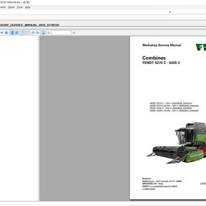 Fendt AU AG 052019 Part Book Workshop Service Manuals6