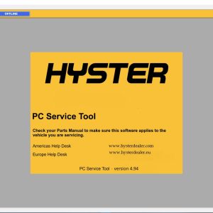 Hyster PC Service Tool v494 2020 Unlocked2