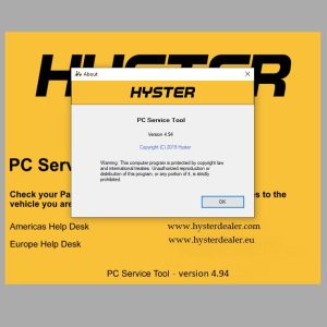 Hyster PC Service Tool v494 2020 Unlocked3