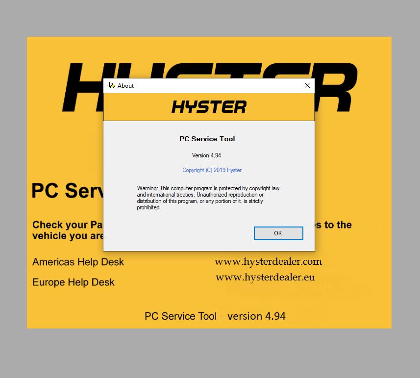 Hyster PC Service Tool v494 2020 Unlocked3