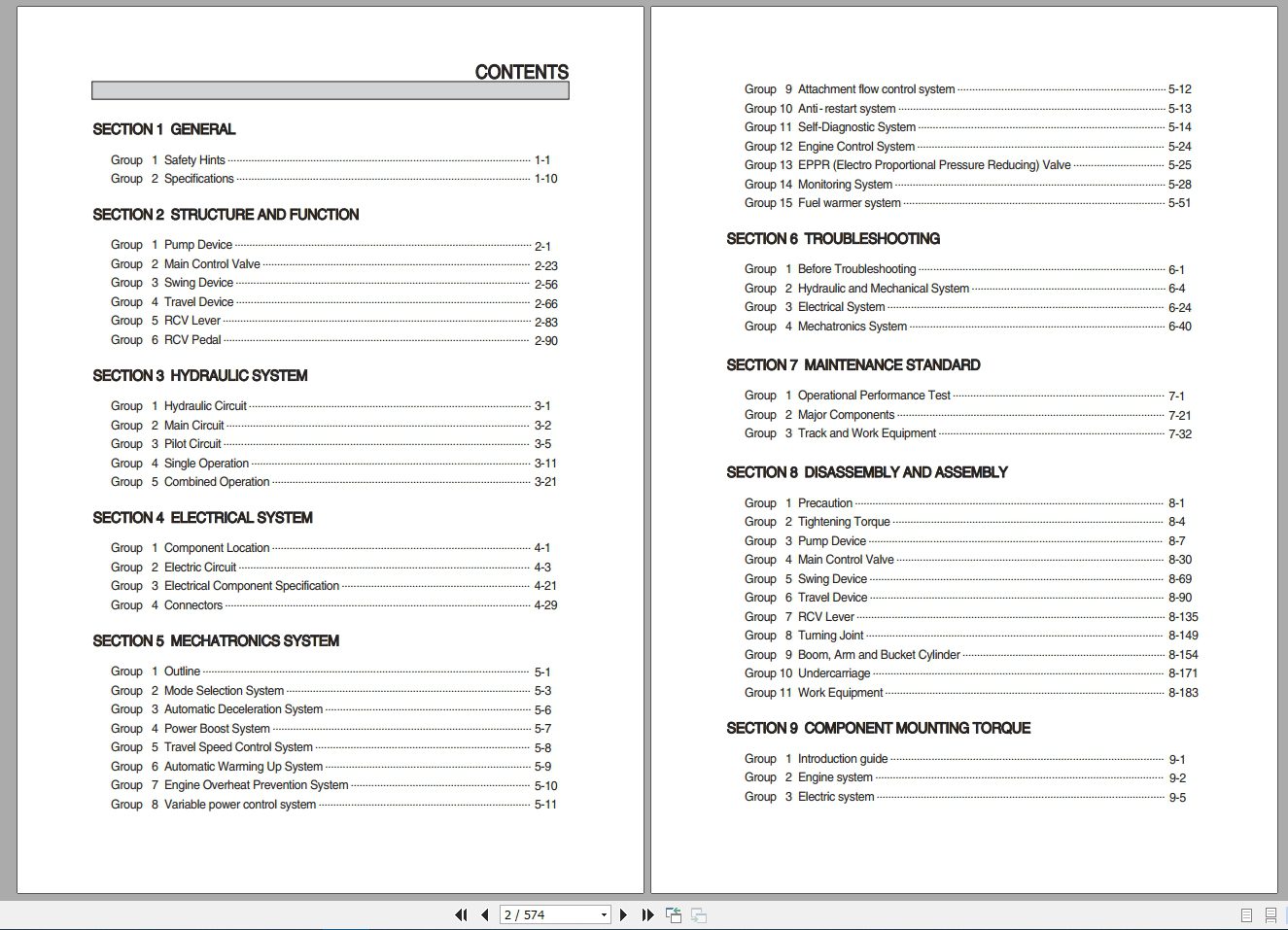 Hyundai Heavy Equipment Service Manual Updated 6 1