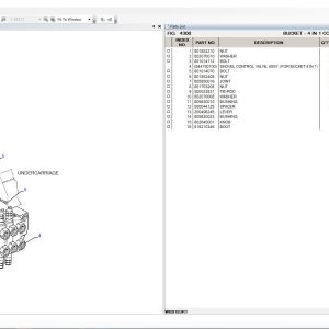 Komatsu EPC Linkone CSS Parts Vewer 511 102019EU9