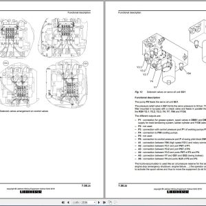Liebherr Mining Excavators Service Manual New Updated 1120196