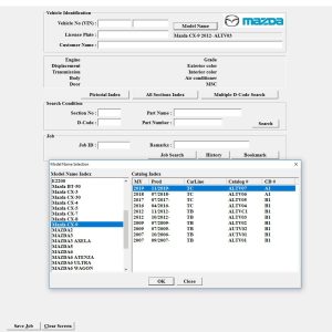 Mazda General EPC 112019 Spare Parts CatalogOq6xS