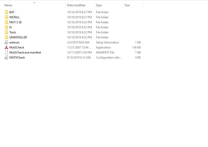 Mitsubishi MUT III PRE19091 00 092019 DVD2