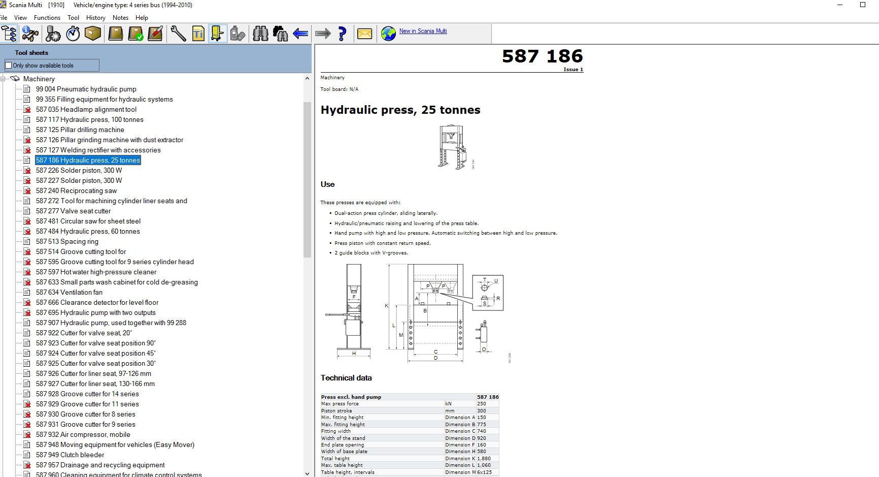 Scania Multi 102019 Spare Parts Service 5