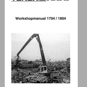TEREX Atlas 1704 1804 Workshop Manual 1 1