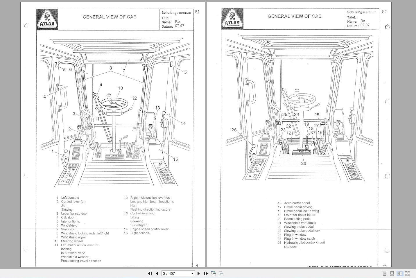 TEREX Atlas 1704 1804 Workshop Manual 2 1
