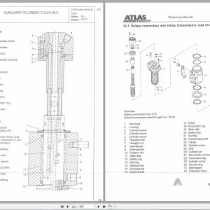 TEREX Atlas 1704 1804 Workshop Manual 3 1