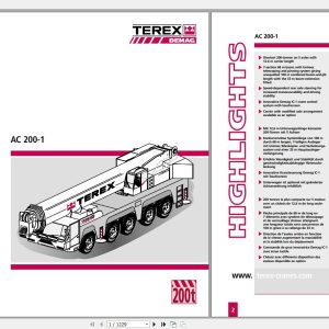 Terex Mobile Crane AC200 1 IntranetVer10 Training Manual 1