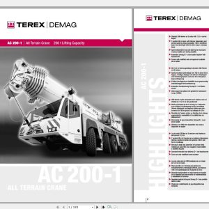 Terex Mobile Crane AC200 1 Ver 1 7 Training Manual 1