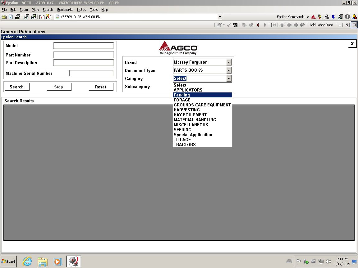 04 Select CategiryAGCO AG Agricultural ALL Database NA Updated 012020