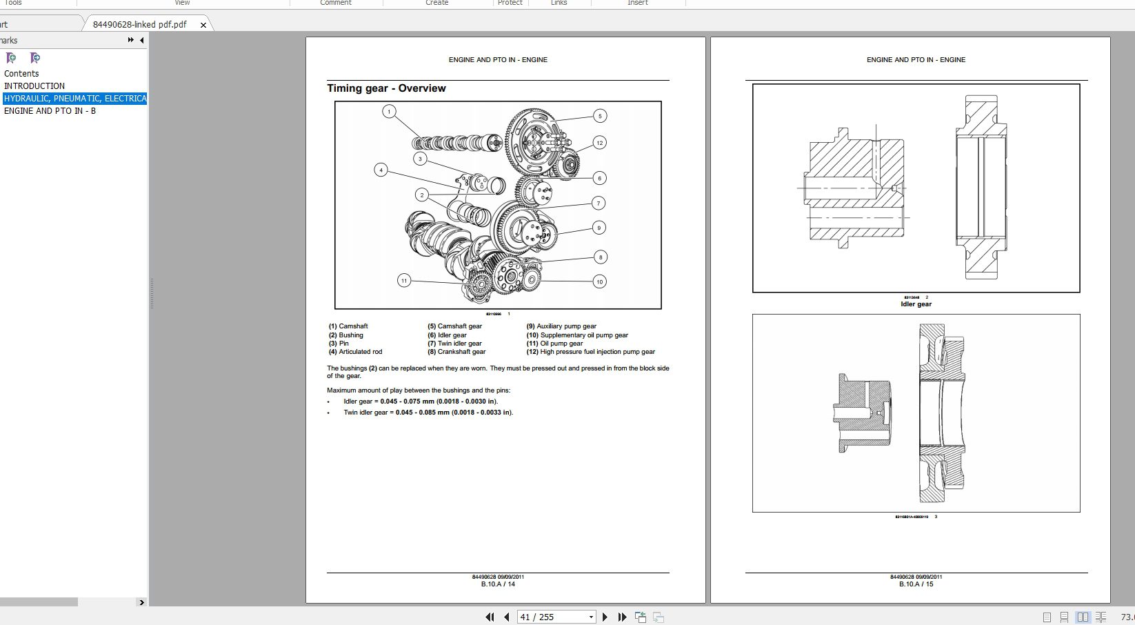 CASE F3DE3684ABF3DFE613AB Tier 4A Engine84490628 Service Manual 3