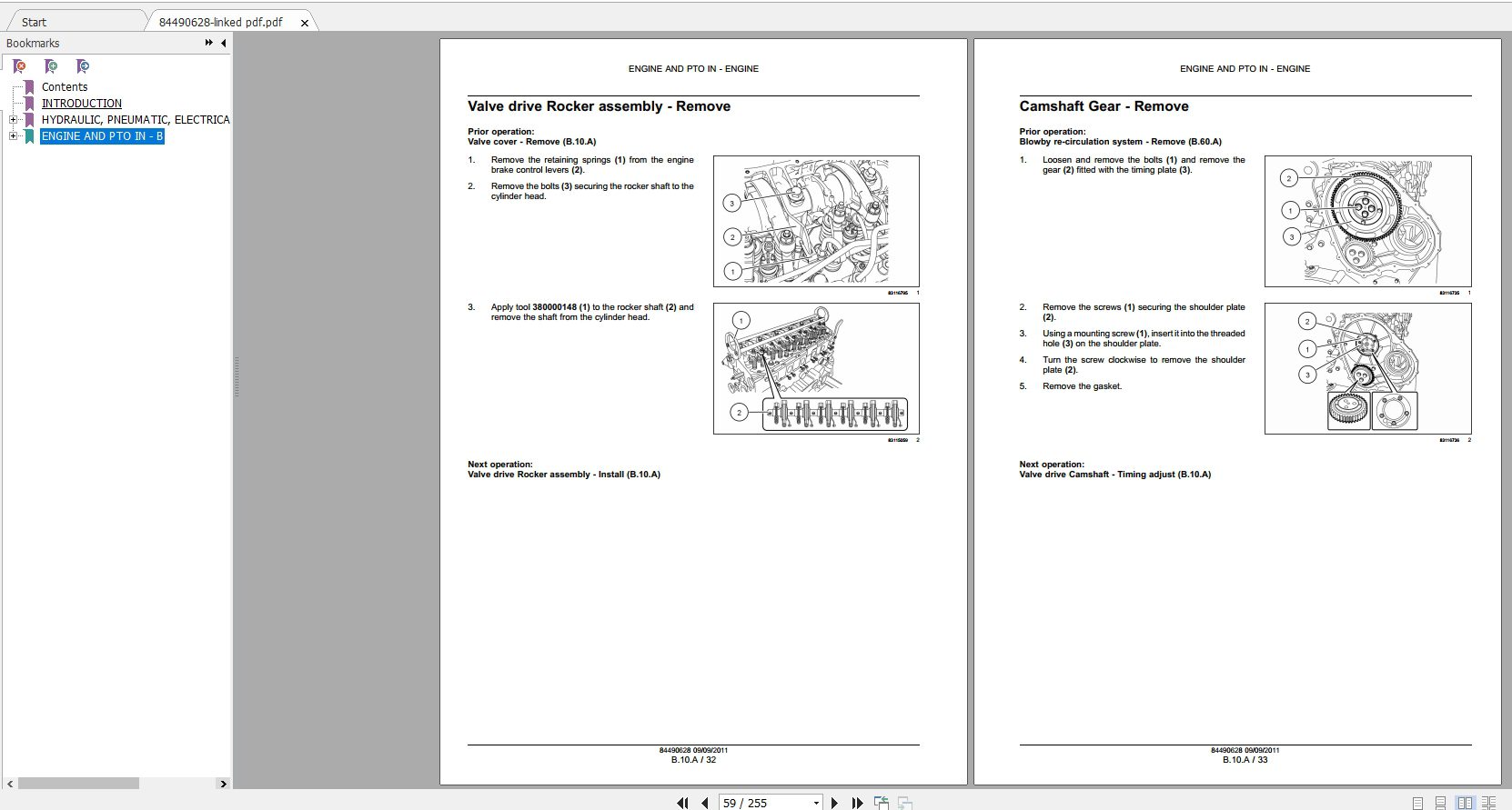 CASE F3DE3684ABF3DFE613AB Tier 4A Engine84490628 Service Manual 4