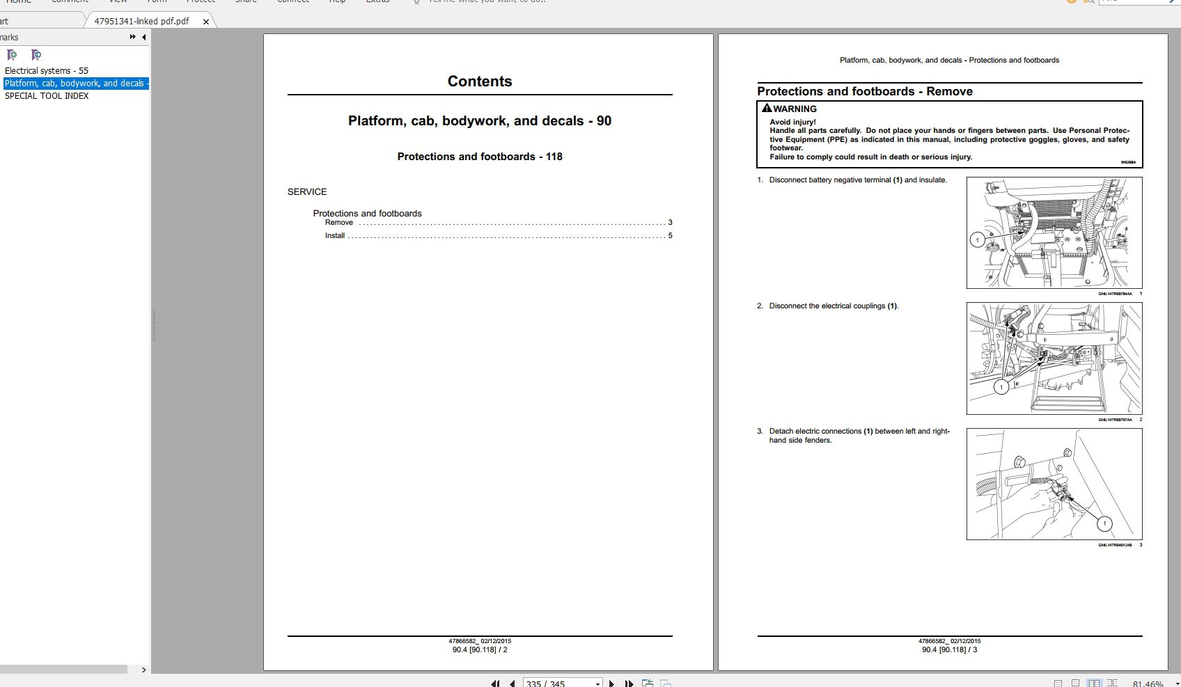 CASE IH FARMALL 50A 60A 70A Tier 4B Tractor Service Manual 4