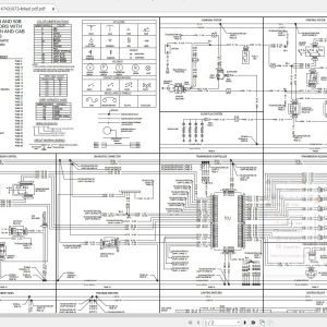 CASE IH Farmall 40B45B50B Compact Tractors Electrical Schematics4731073 1