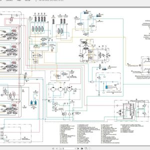 CASE IH MAGNUM 235260290315340370 Tractors Hydraulic Schematics47605412 1
