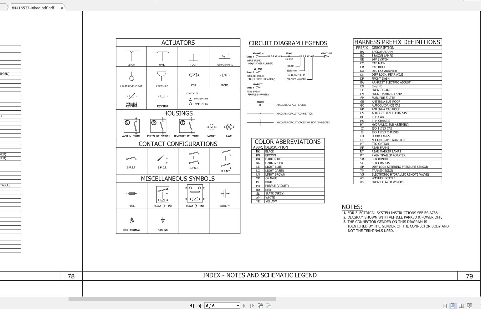 CASE IH Series SteigerQuadtracRowtrac 350400450550600 Electrical Schematic84416537 4
