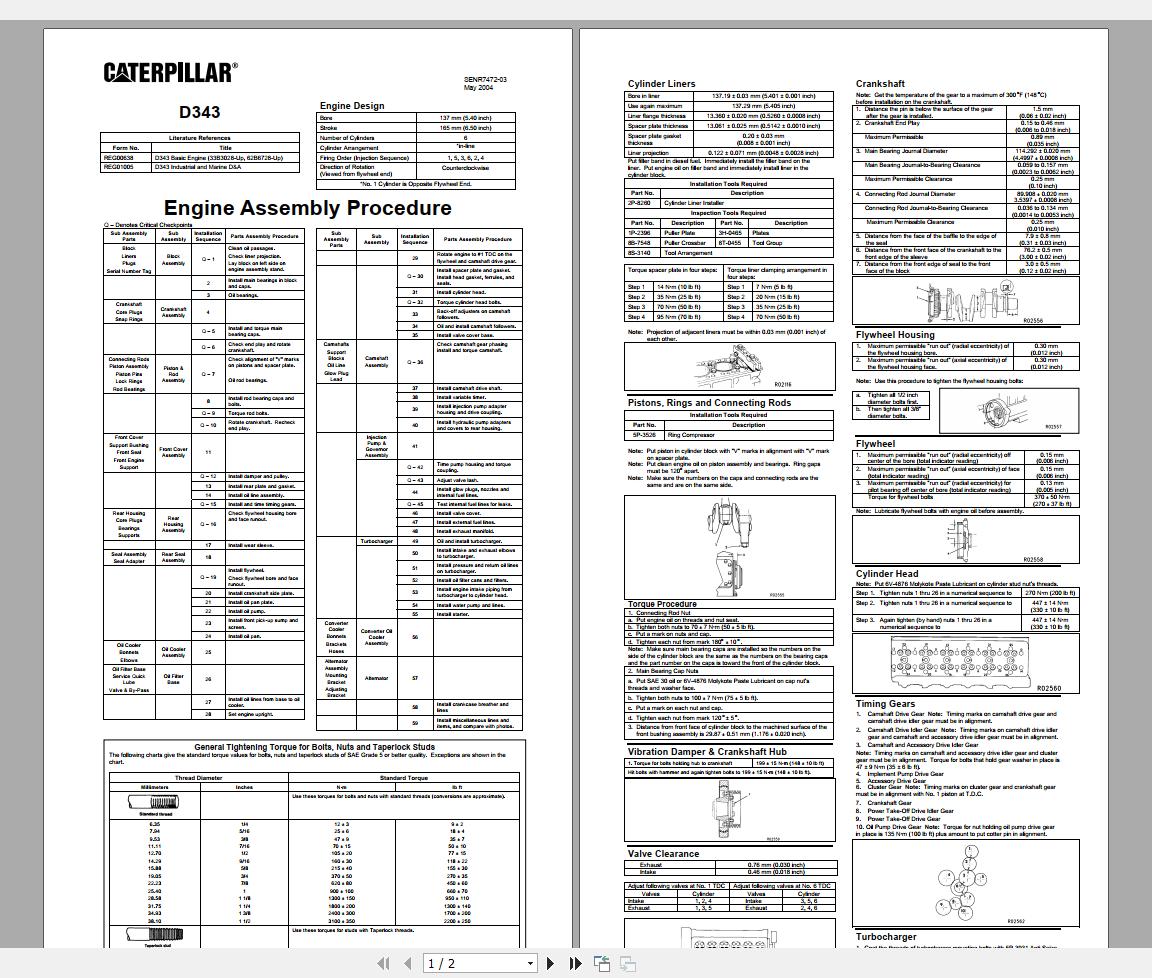 CAT Engines Manual DVD PDF3