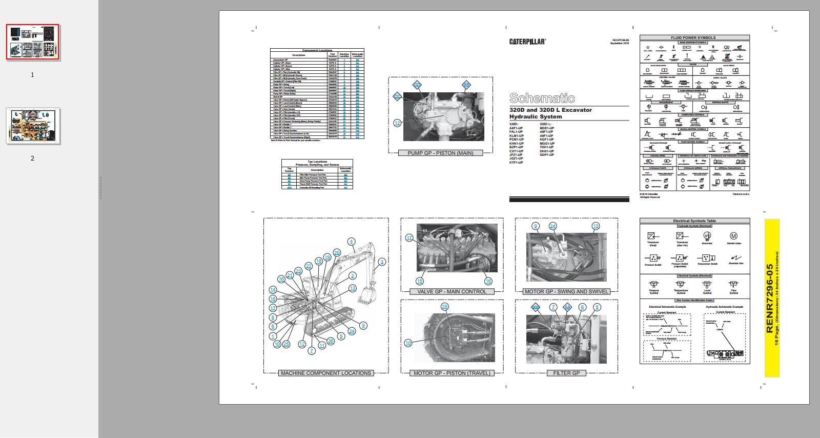 CAT Excavator Manual Diagram CD PDF5