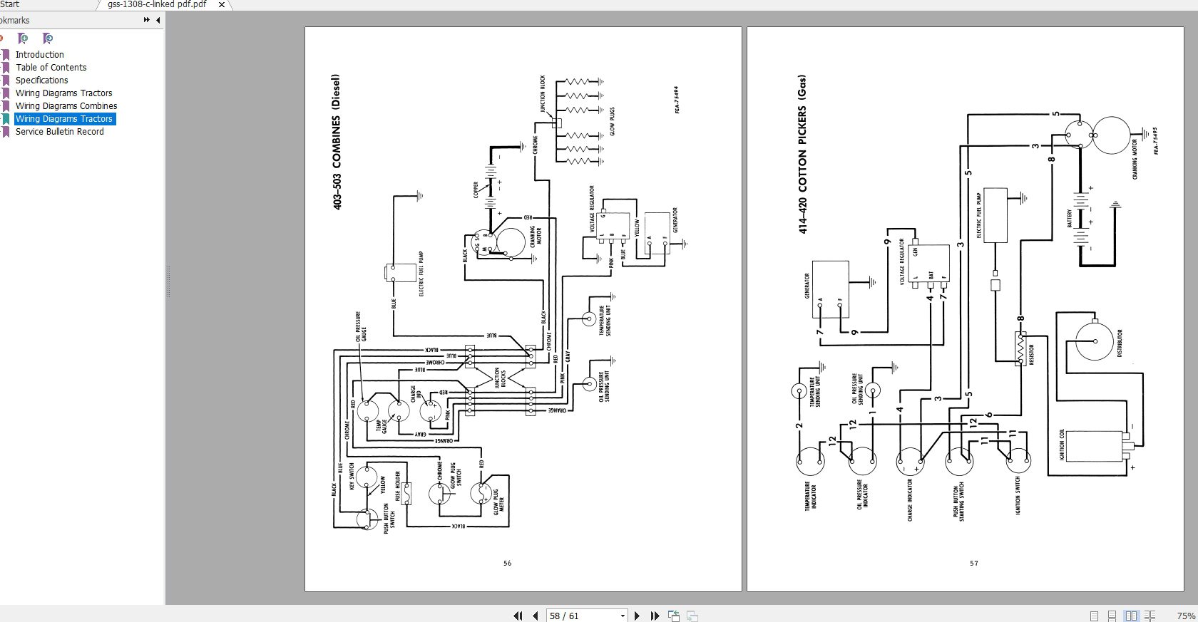 CaseBlue Ribbon Service Electrical Specifications Wiring SchematicsGSS 1308 C 3
