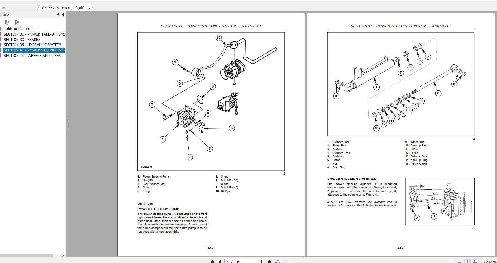 Case IH DX21 DX24 Tractors Repair Manual 3