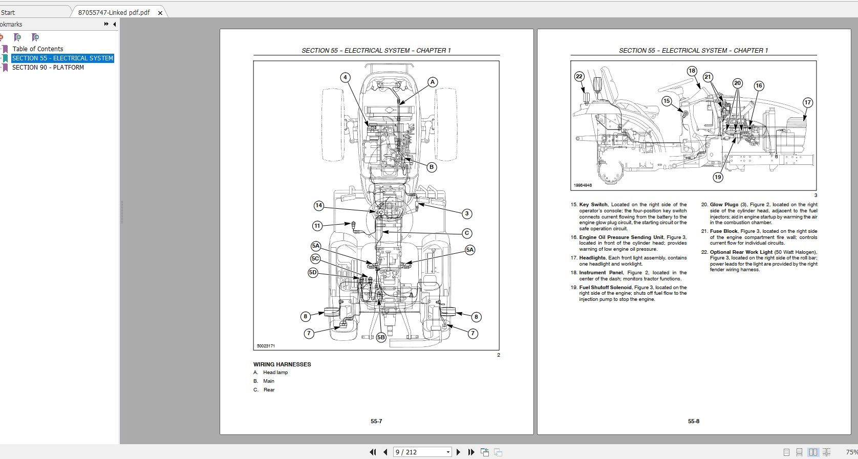 Case IH DX21 DX24 Tractors Repair Manual 4