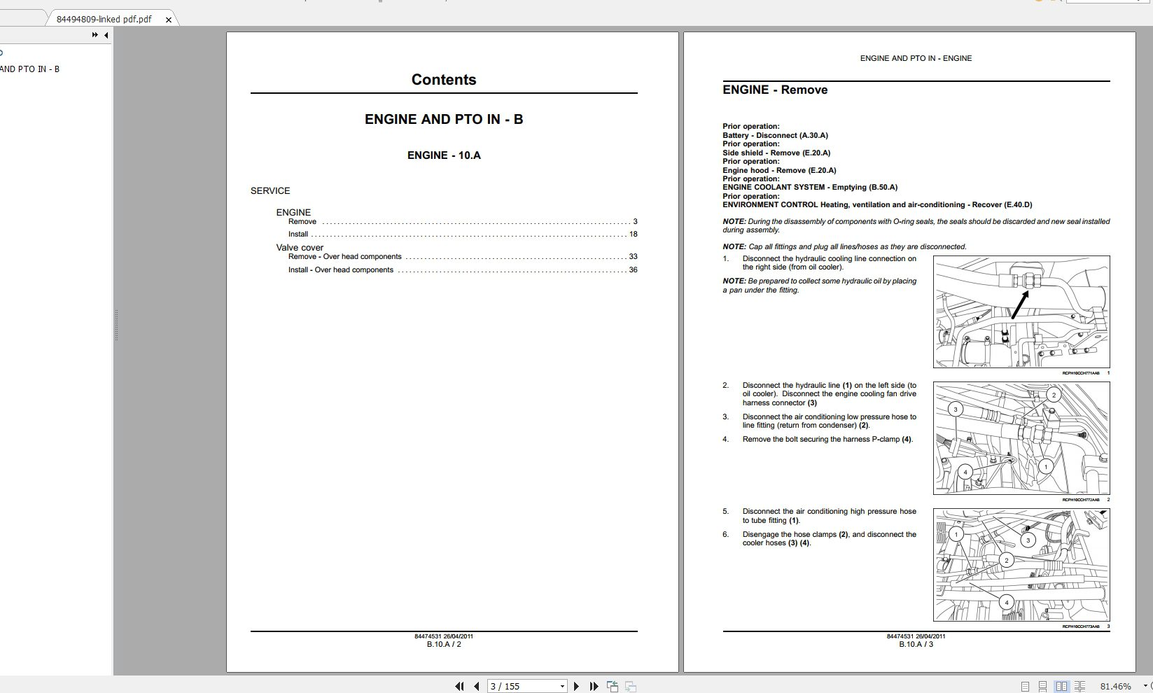 Case IH Magnum 235 260 290 315 340 Tractor Service Manual 2
