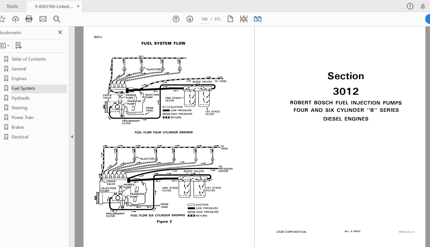 Case IH Tractor 1470 COMPLETE Service Manual9 85831R0 2
