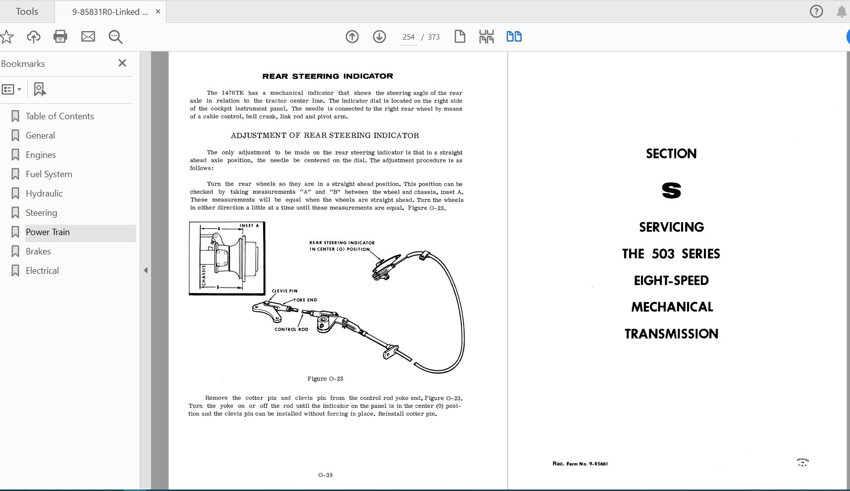Case IH Tractor 1470 COMPLETE Service Manual9 85831R0 3