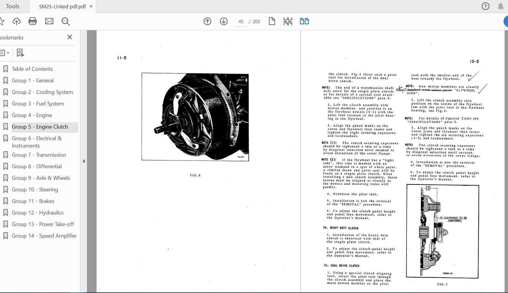 Case IH Tractor 414434 Service ManualSM25 2