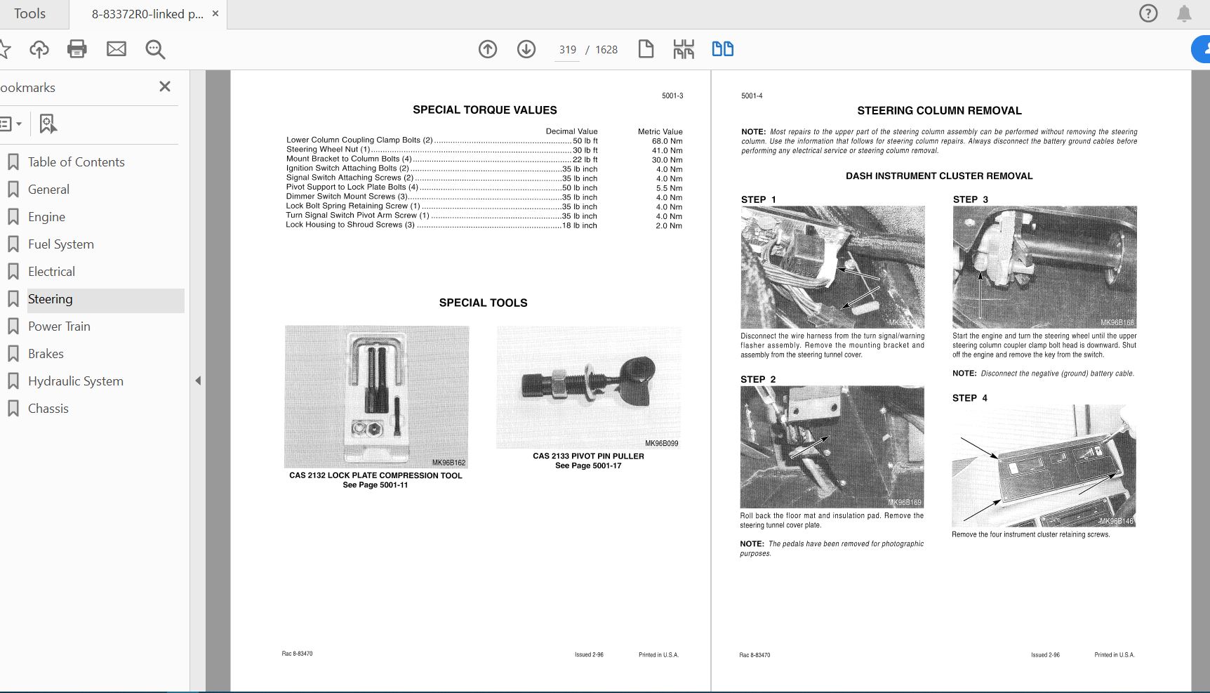 Case IH Tractor 9350 Service Manual8 83372R0 2