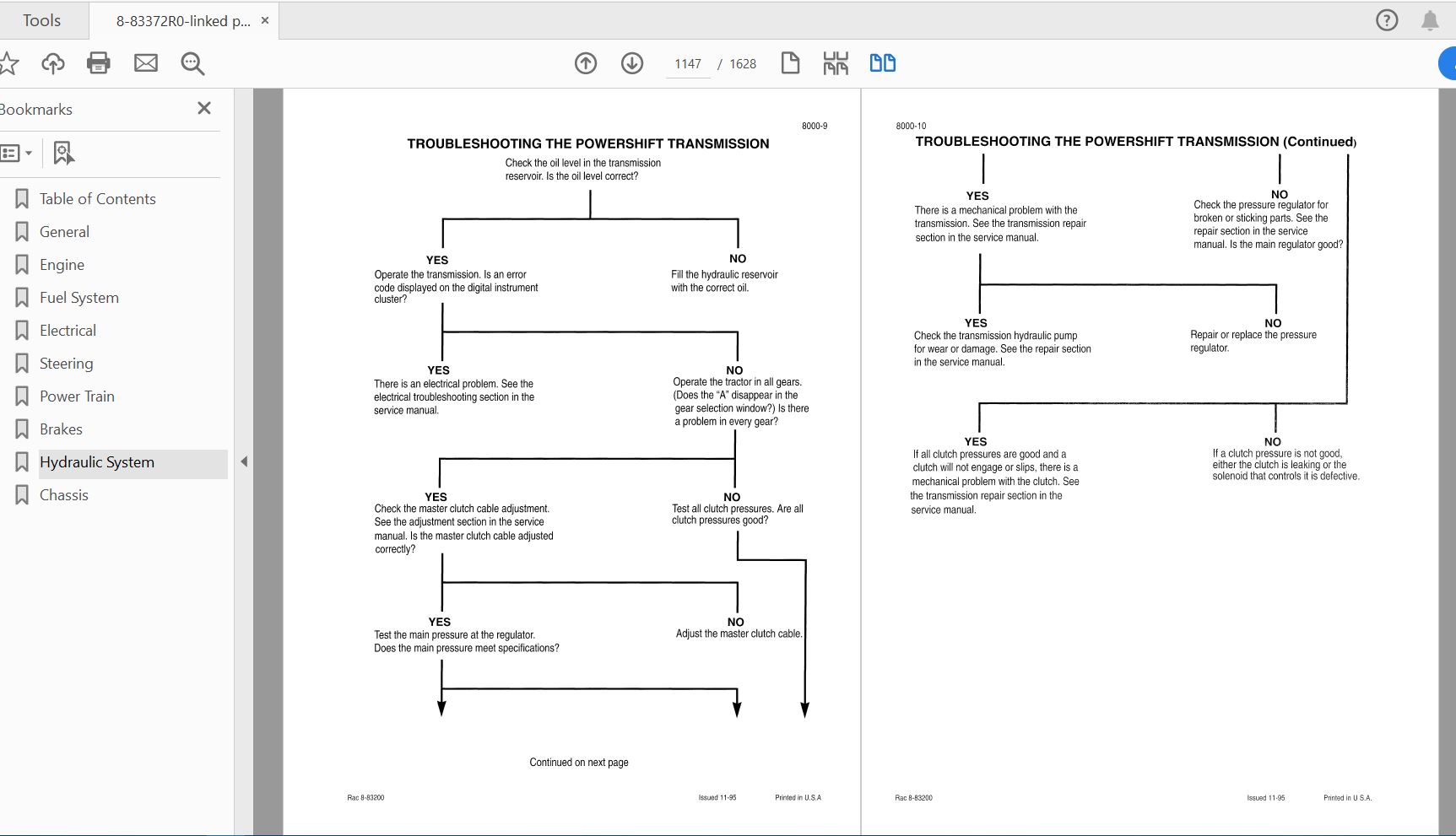 Case IH Tractor 9350 Service Manual8 83372R0 3
