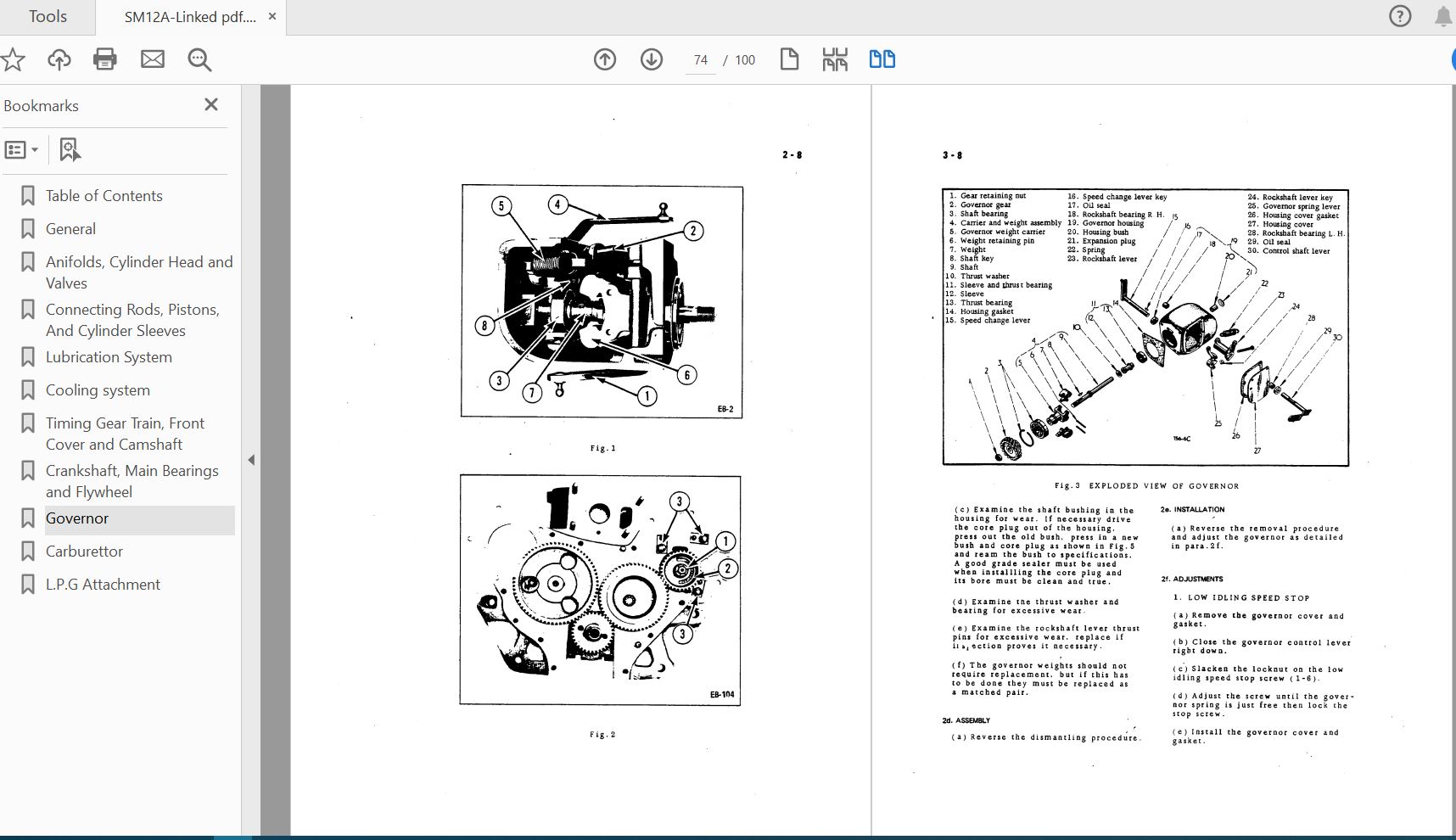 Case IH Tractor BC 144BD 144BD 154 Service ManualSM12A 3
