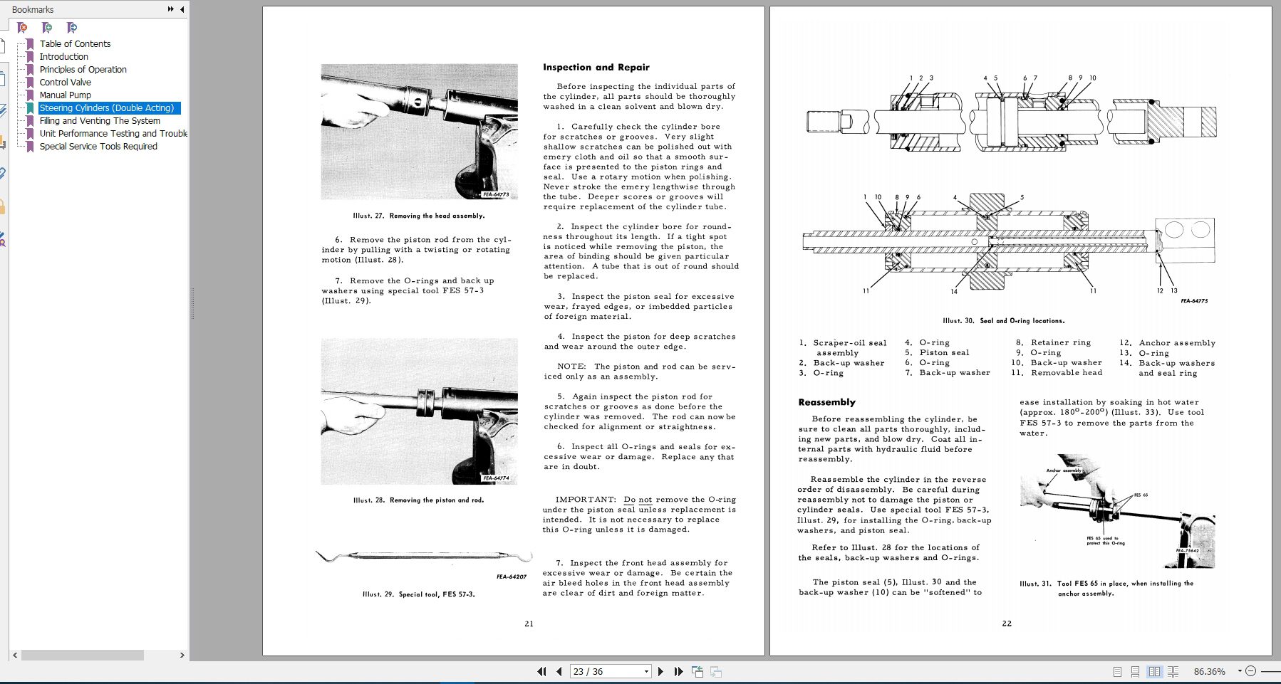 Case IH Tractor Hydrostatic Power Steering Service ManualGSS1337C 4