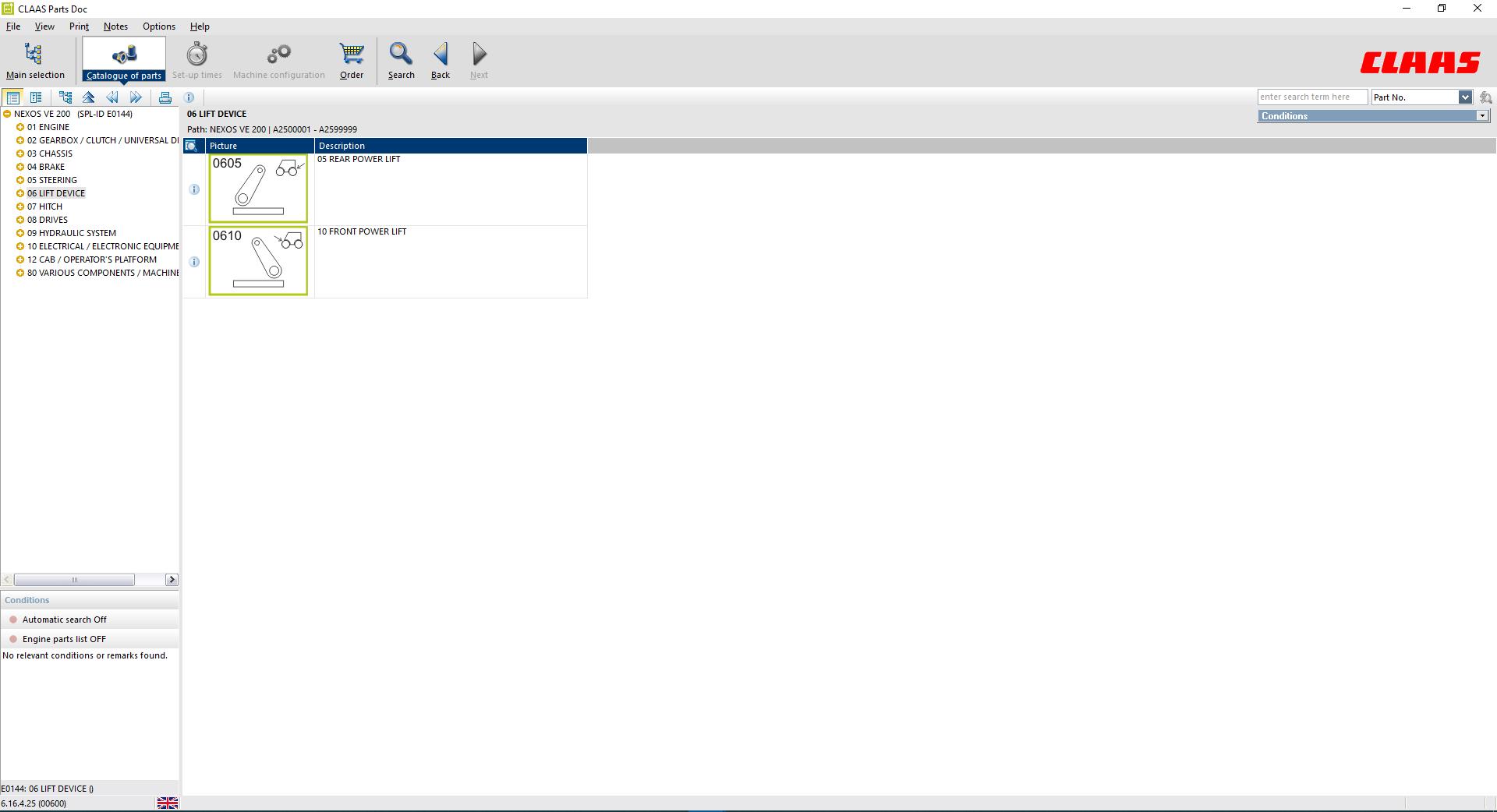 Claas Parts Doc 22 Agricultural Updated 614 012020 EPC2