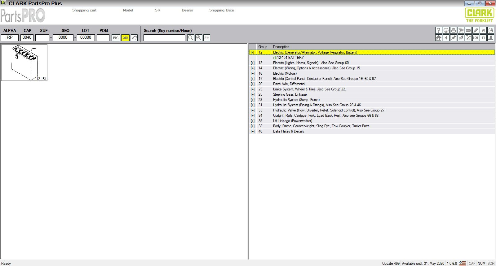 Clark ForkLift Parts Pro Plus v499 032020 3