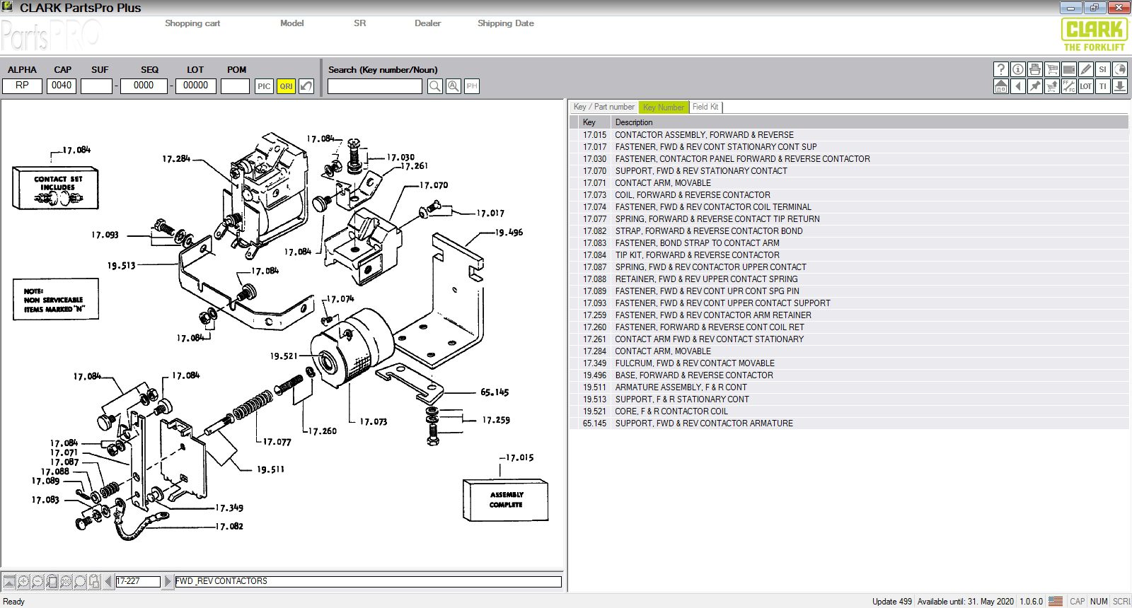 Clark ForkLift Parts Pro Plus v499 032020 5