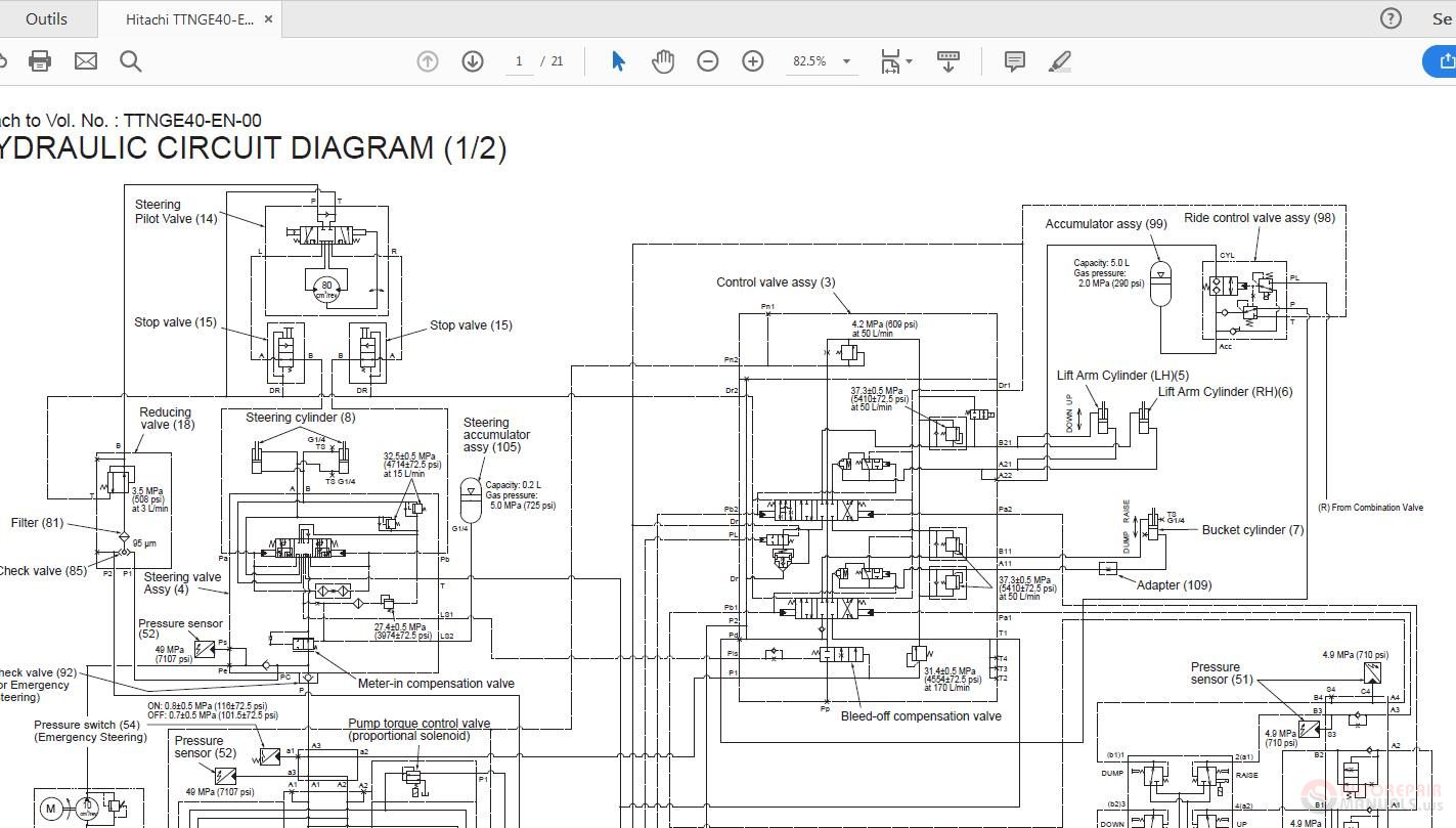 Hitachi TTNHK40 EN 00 Circuit Diagram 1