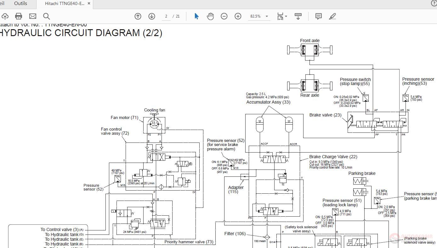 Hitachi TTNHK40 EN 00 Circuit Diagram 2